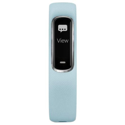 Фітнес-браслет Garmin Vivosmart 4 Azure Blue with Silver Hardware Small/Medium (010-01995-14)