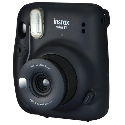 Фотокамера миттєвого друку Fujifilm Instax Mini 11 Charcoal Gray (16654970)