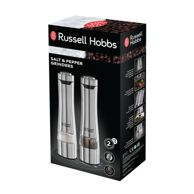 Подрібнювач спецій електричний Russell Hobbs Salt & Pepper Grinder 23460-56