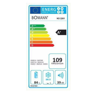 Холодильник с морозильной камерой Bomann KS 2261