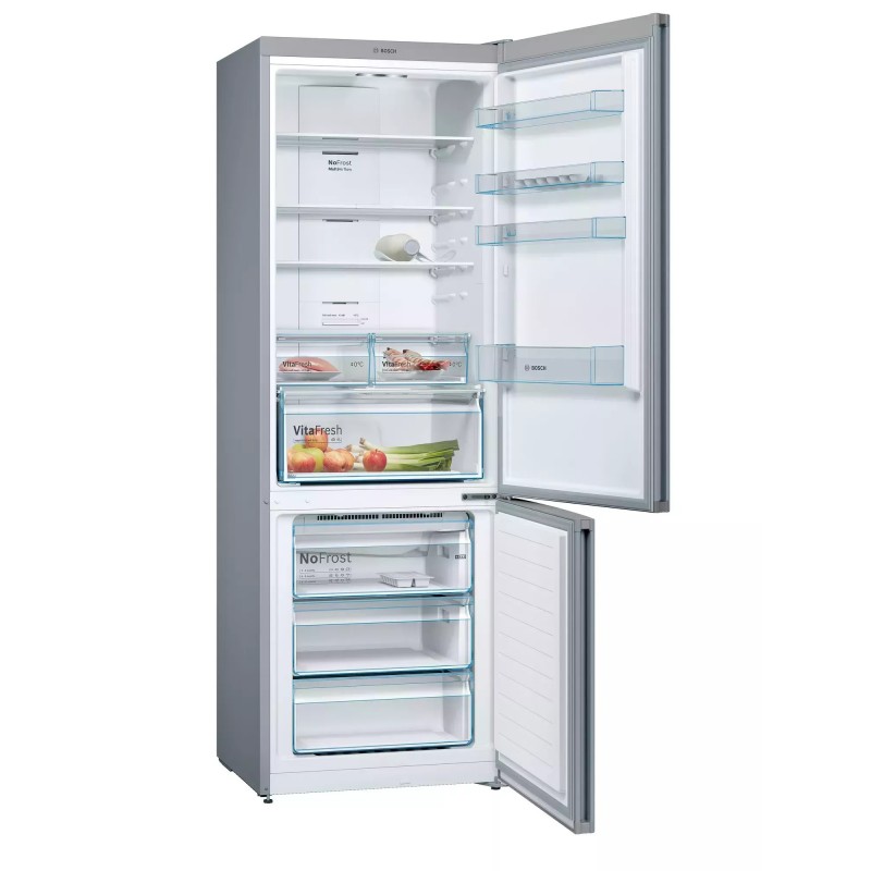 Холодильник з морозильною камерою Bosch KGN49XLEA