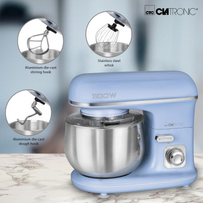 Кухонна машина Clatronic KM 3711 Blue Кухонна машина Clatronic KM 3711 Blue