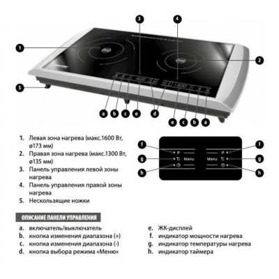 Настільна плита MPM MKE-11