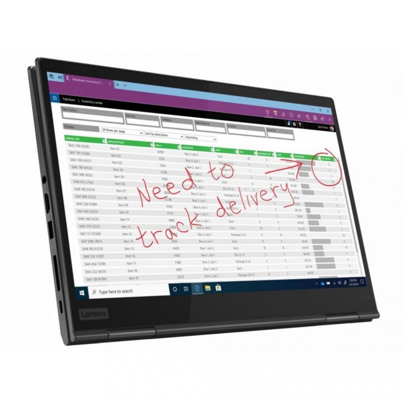 Ноутбук Lenovo ThinkPad X1 Yoga 3TH GEN IRON GRAY (20UB003NRT)