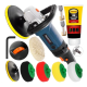 Машинка для полірування MASTIFF MF103220 2400W+4 насадки+крем
