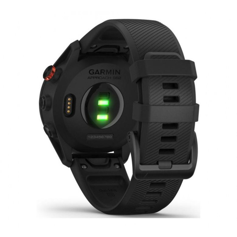 Смарт-годинник Garmin APPROACH S62 Black Ceramic Bezel with Black Band (010-02200-00)