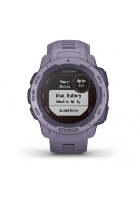 Смарт-годинник Garmin Instinct Solar Orchid (010-02293-02/010-02293-12)