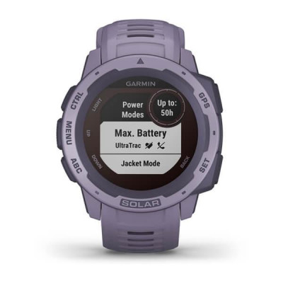 Смарт-годинник Garmin Instinct Solar Orchid (010-02293-02/010-02293-12)