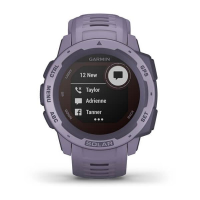 Смарт-годинник Garmin Instinct Solar Orchid (010-02293-02/010-02293-12)