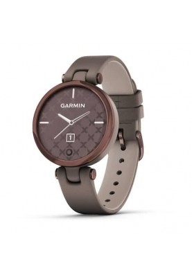 Смарт-годинник Garmin Lily Dark Bronze Bezel with Paloma Case and Italian Leather Band (010-02384-B0)