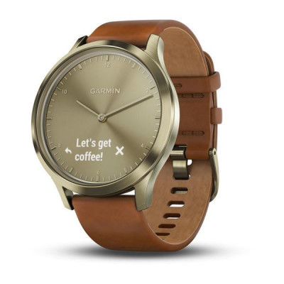 Смарт-годинник Garmin Vivomove HR, E EU, Premium, Gold-Gold (010-01850-05)