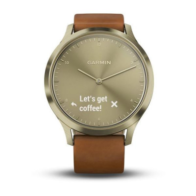 Смарт-годинник Garmin Vivomove HR, E EU, Premium, Gold-Gold (010-01850-05)