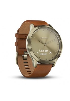 Смарт-годинник Garmin Vivomove HR, E EU, Premium, Gold-Gold (010-01850-05)