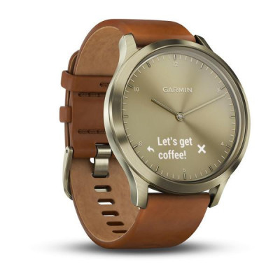 Смарт-годинник Garmin Vivomove HR, E EU, Premium, Gold-Gold (010-01850-05)