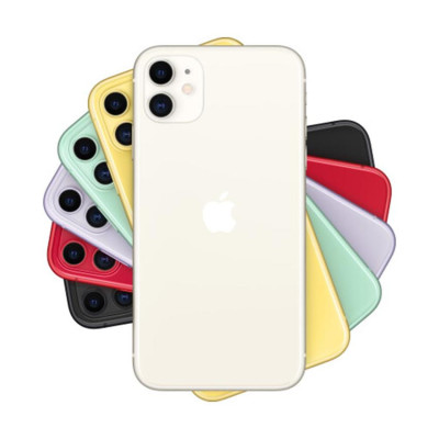Смартфон Apple iPhone 11 128GB Slim Box White (MHDJ3)