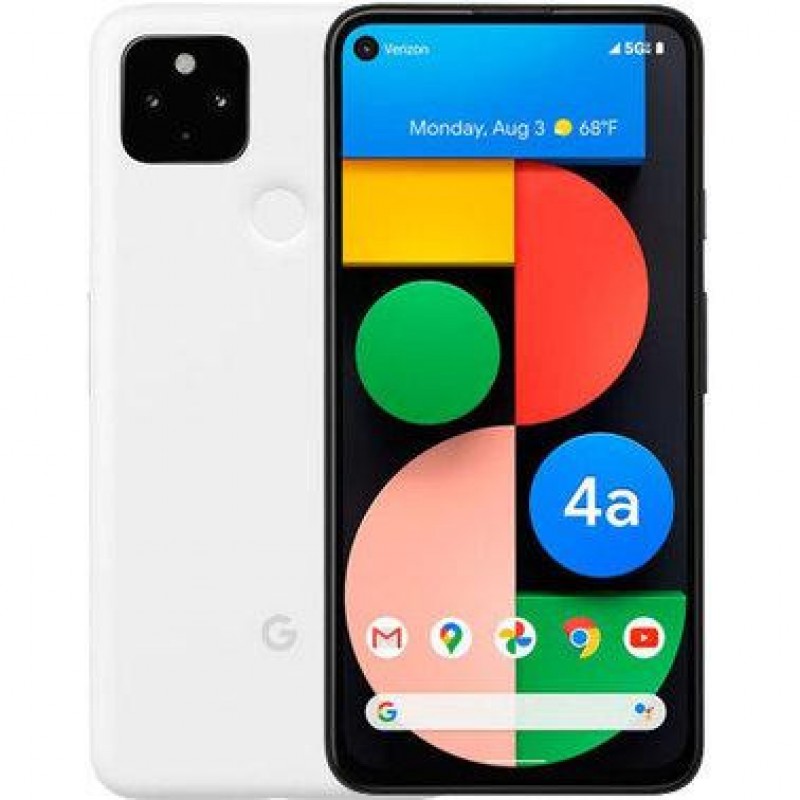Смартфон Google Pixel 4a 5G 6/128GB Clearly White (GA02294-US)
