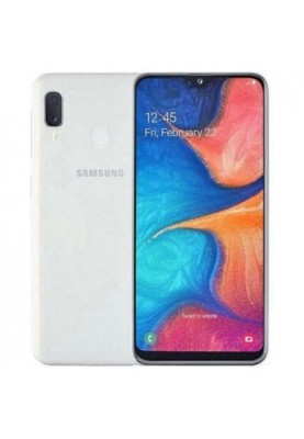 Смартфон Samsung Galaxy A20e SM-A202F 3/32GB White (SM-A202FZWD)