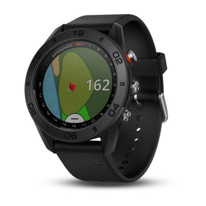 Спортивний годинник Garmin Approach S60 GPS Golf Watch (010-01702-03) Black