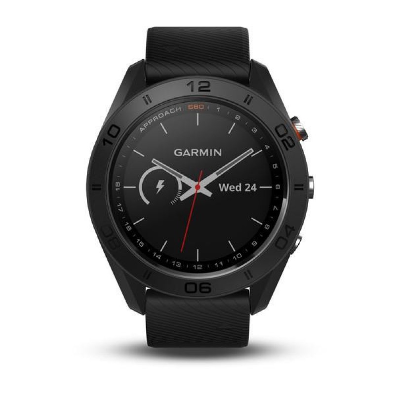 Спортивний годинник Garmin Approach S60 GPS Golf Watch (010-01702-03) Black