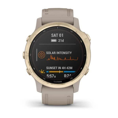 Спортивний годинник Garmin Fenix 6S Pro Solar GPS Watch (010-02409-10) Спортивний годинник Garmin Fenix 6S Pro Solar GPS Watch (010-02409-10)