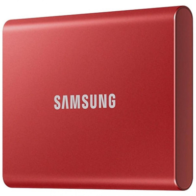 SSD накопичувач Samsung T7 500 GB Red (MU-PC500R/WW)