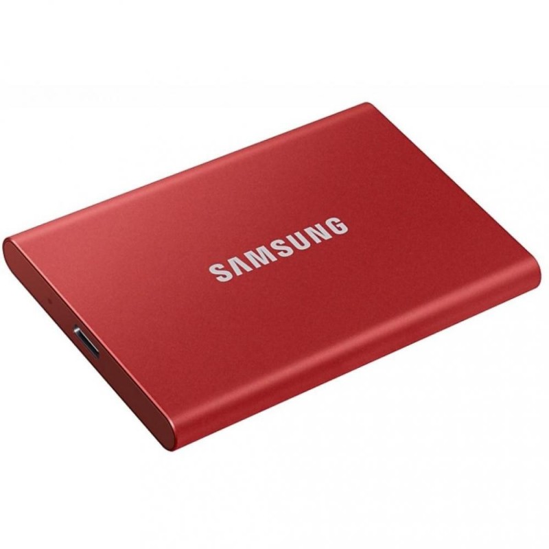 SSD накопичувач Samsung T7 500 GB Red (MU-PC500R/WW)