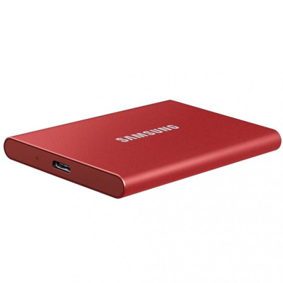 SSD накопичувач Samsung T7 500 GB Red (MU-PC500R/WW)