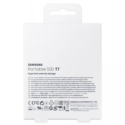 SSD накопичувач Samsung T7 500 GB Red (MU-PC500R/WW)