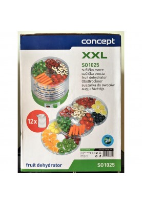 Сушарка для овочів та фруктів Concept SO 1025 XXL