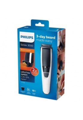 Тример для бороди і вусів Philips Beardtrimmer Series 3000 BT3206/14