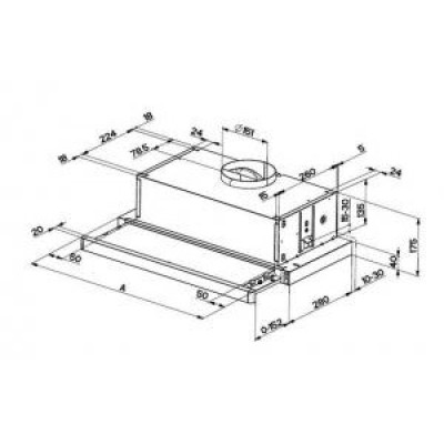 Витяжка телескопічна Franke Flexa FTC 632L BK (315.0547.798)