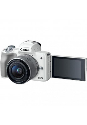 Беззеркальный фотоаппарат Canon EOS M50 kit (15-45mm) IS STM White (2681C057)