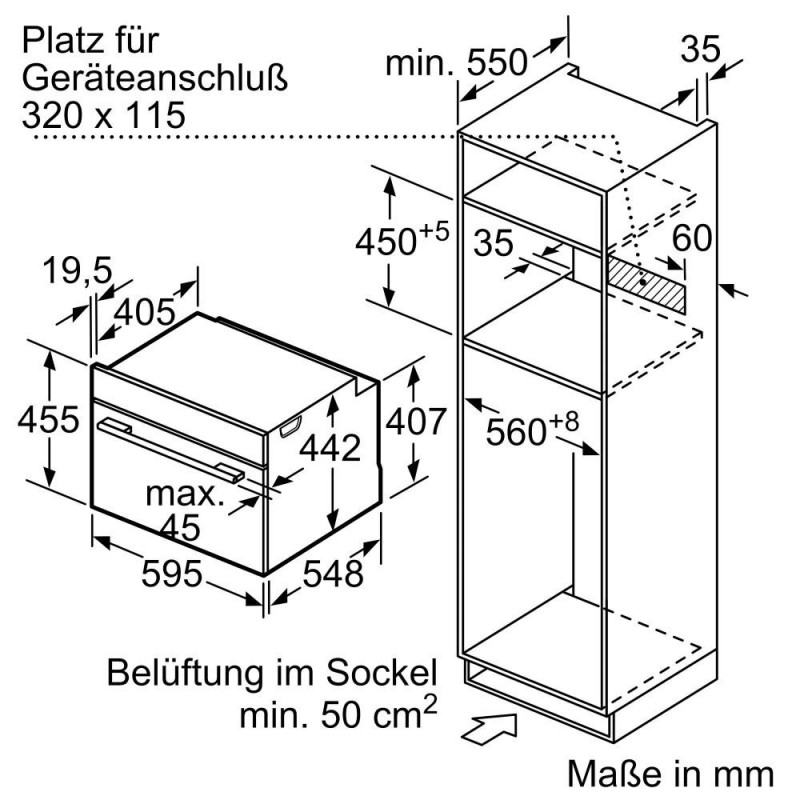 Духовка електрична Siemens CM633GBS1