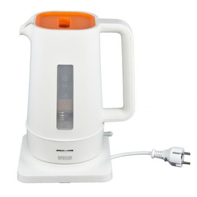 Електрочайник Mystery MEK-1618 white/orange