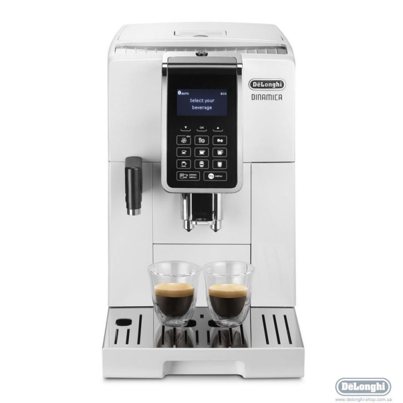 Кофемашина автоматична DeLonghi Dinamica ECAM 353.75.W