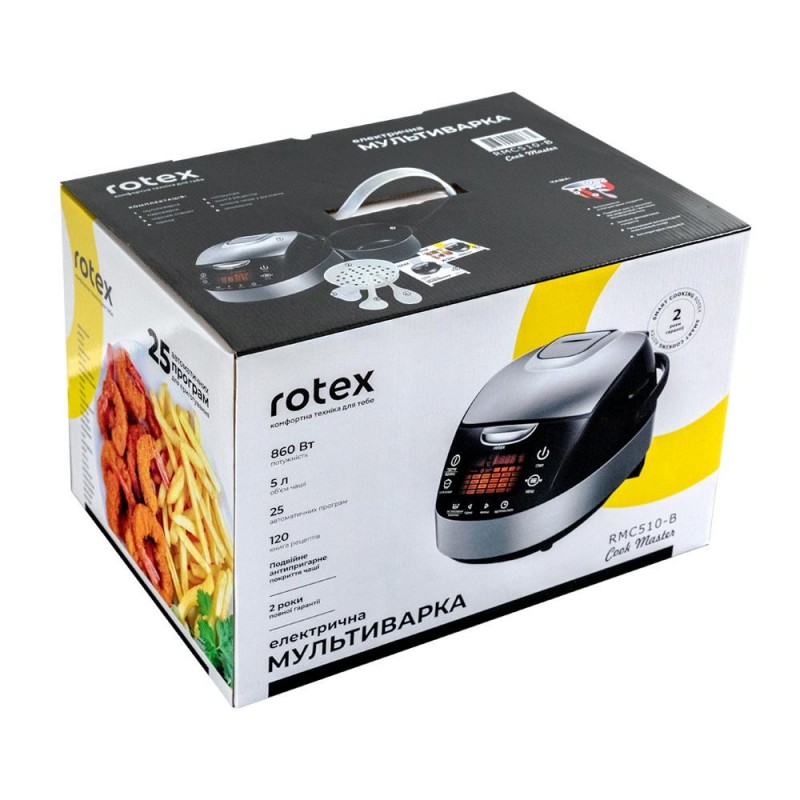 Мультиварка Rotex RMC510-B Cook Master