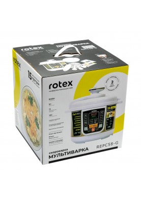 Мультиварка-скороварка Rotex REPC58-G