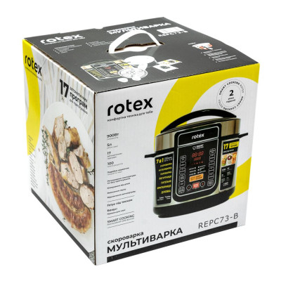 Мультиварка-скороварка Rotex REPC73-B