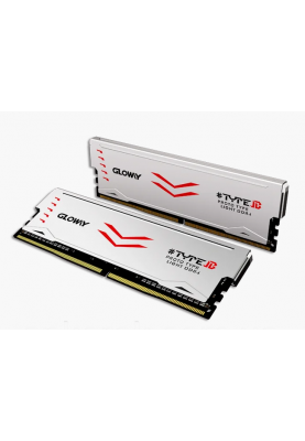Память Gloway Type 16GB (2x8GB) DDR4 3000MHz (White) (RGB)