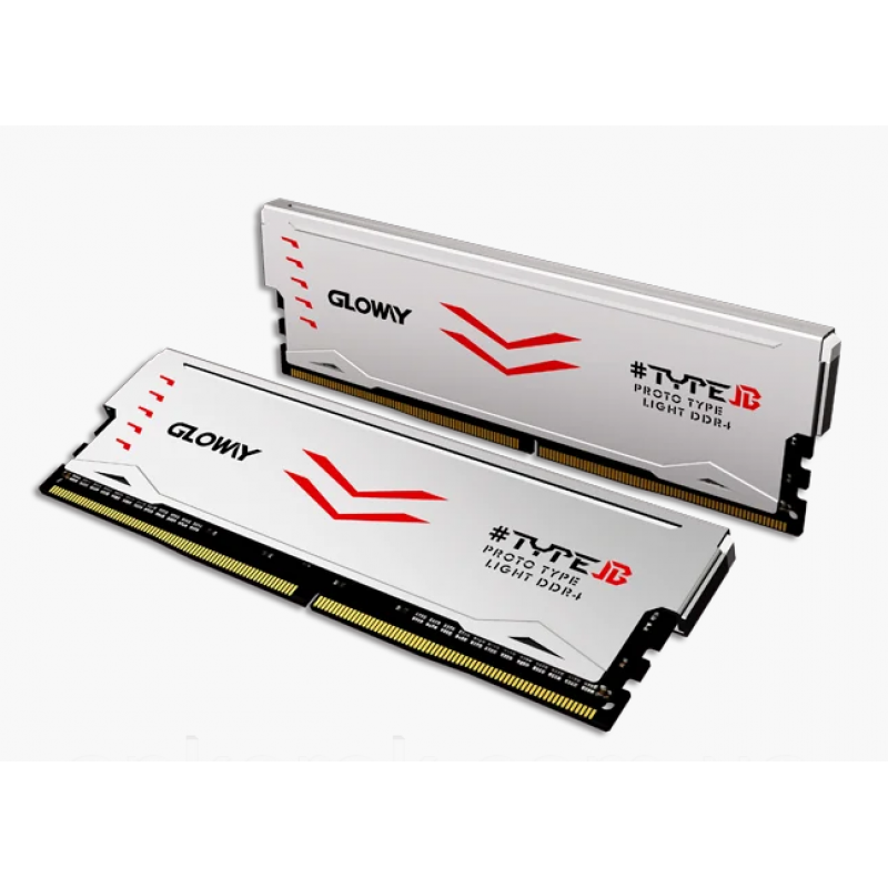 Пам'ять Gloway Type β 16GB (2x8GB) DDR4 3000MHz (White) (RGB)
