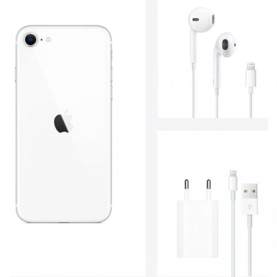 Смартфон Apple iPhone SE 2020 128GB Slim Box White (MHGU3)