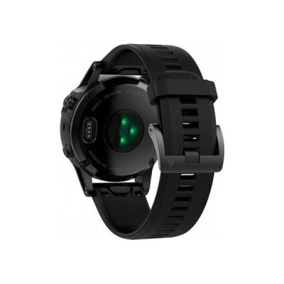 Спортивний годинник Garmin Fenix 5 Black Sapphire with Black Band (010-01688-10)