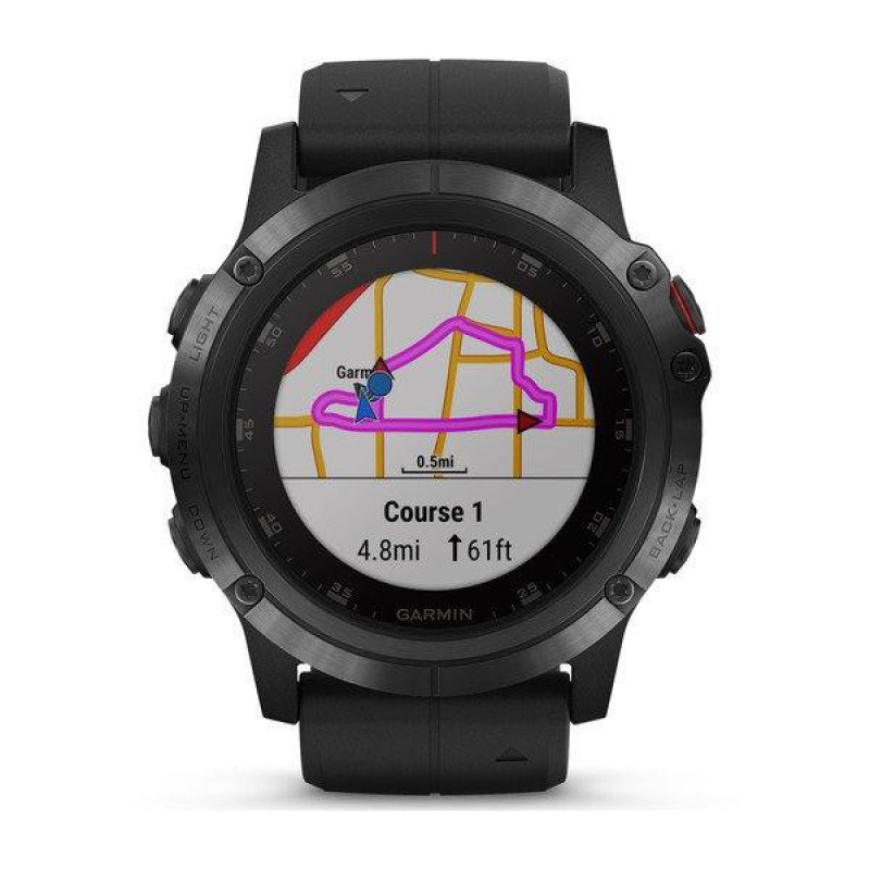 Спортивні годинник Garmin Fenix 5X Plus GPS Watch (010-01989-00)