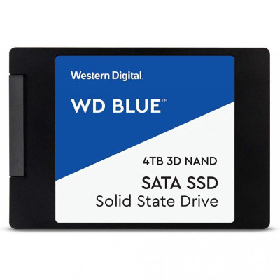 SSD накопичувач WD Blue 4TB SSD (WDBNCE0040PNC-WRSN)