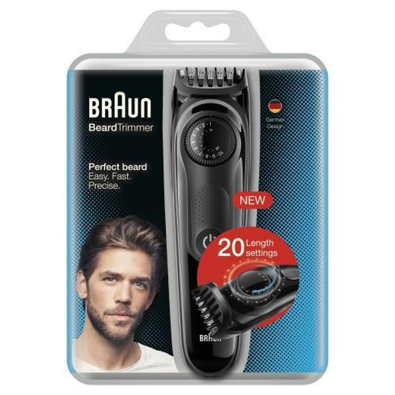 Тример для бороди і вусів Braun BT3020