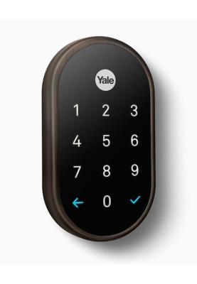 Розумний дверний замок Google Nest x Yale Lock Oil Rubbed Bronze