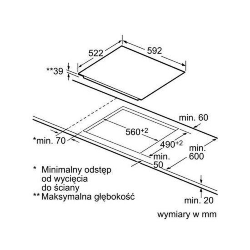 Варильна поверхня Bosch PKE611FP1E