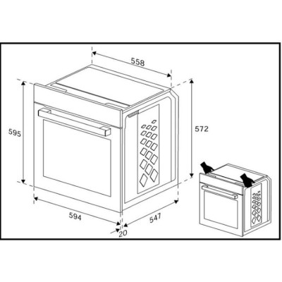 Духовка електрична Beko BBIE13100XC