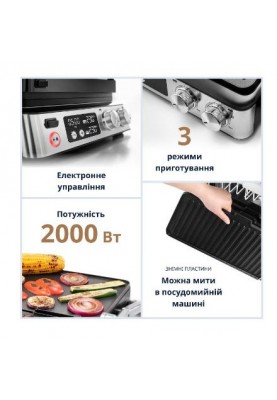 Електрогриль притискний Delonghi CGH 920