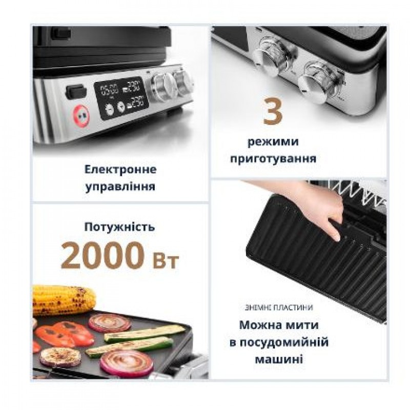 Електрогриль притискний Delonghi CGH 920